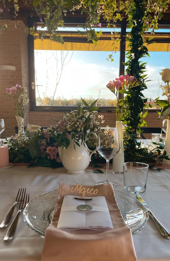 Segnaposto in agriturismo